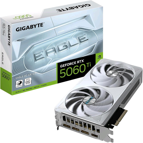 GIGABYTE GeForce RTX 5060 Ti EAGLE OC ICE 16G Scheda Grafica